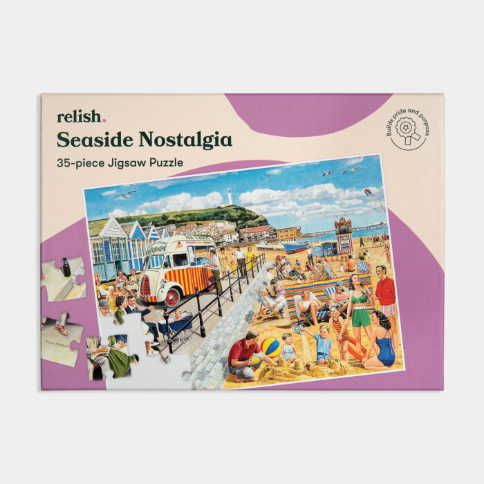 Relish Seaside Nostalgia 35 Piece Jigsaw Puzzle