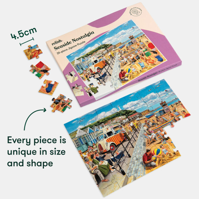 Relish Seaside Nostalgia 35 Piece Jigsaw Puzzle - Image 3