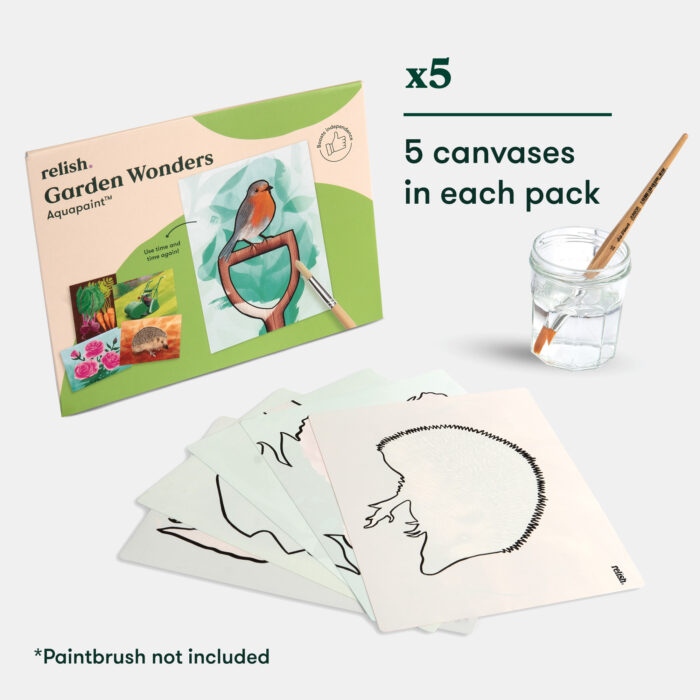 Relish Aquapaint Painting with Water (In the Garden) - Image 5