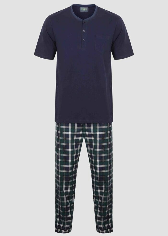 David Pure Cotton Velcro T-Shirt & Pull On Bottoms PJ Set