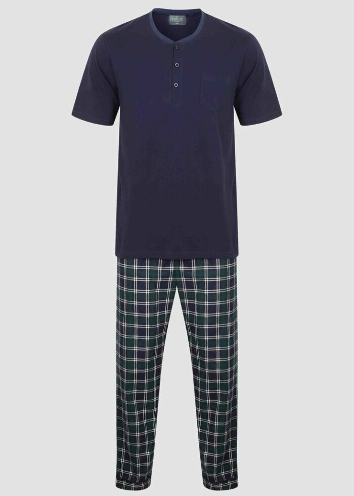 David Pure Cotton Velcro T-Shirt & Pull On Bottoms PJ Set