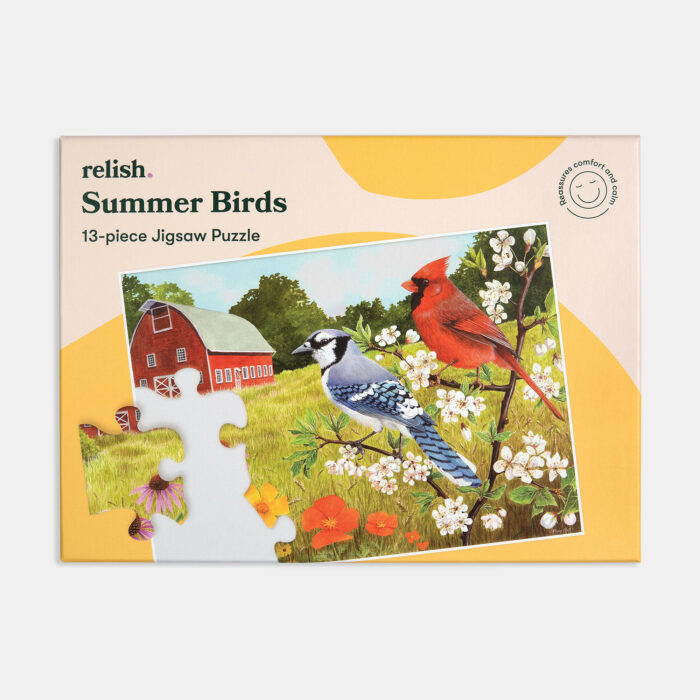 Relish Summer Birds 13 Piece Jigsaw Puzzle