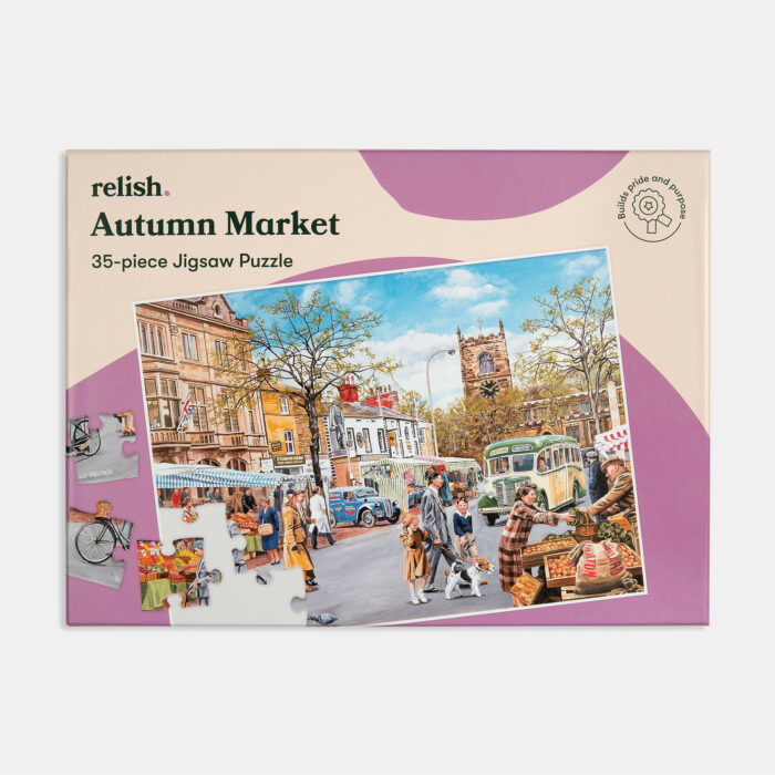 Relish Autumn Market 35 Piece Jigsaw Puzzle