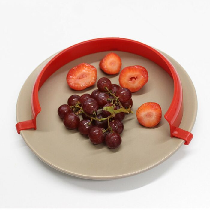 Plate Surround Red