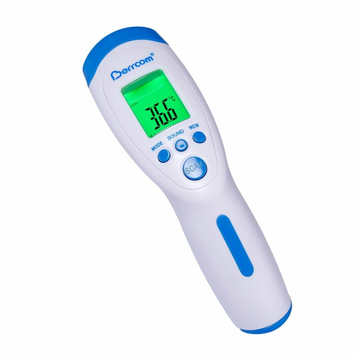 Talking non-contact infrared thermometer